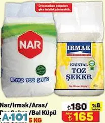 NAR/IRMAK/ARAS/ BOR ŞEKER/BAL KÜPÜ TOZ ŞEKER 5 KG NAR/IRMAK/ARAS/ BOR ŞEKER/BAL KÜPÜ TOZ ŞEKER 5 KG